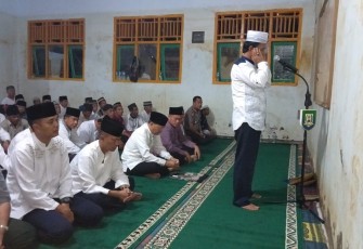 Bupati Bengkulu Tengah Ferry Ramli Adzan di Desa Genting Kecamatan Bang Haji 