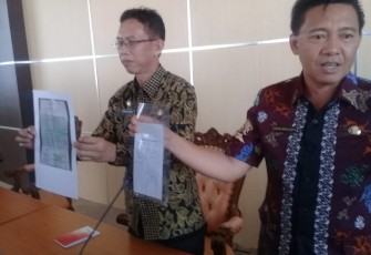 Sekretaris Daerah Kabupaten Kaur Nandar Munadi, S.Sos Dalam Konferensi Pers 