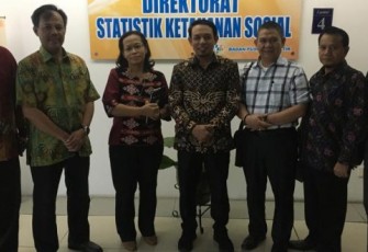 Wakil Wali Kota Bengkulu Dedy  Wahyudi Kunjungi BPS RI