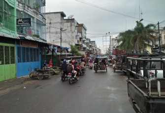 Kondisi Jalan Panglima Polem Kota Kisaran 
