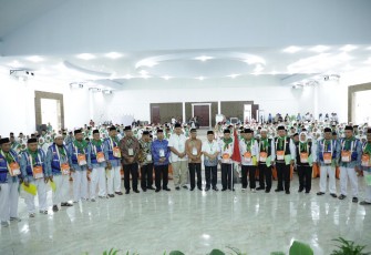 JCH Kloter 3 Kabupaten Asahan Diberangkatkan ke Makkah