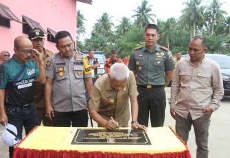 Plt Bupati Asahan Resmikan Lapangan Sepak Bola di Kecamatan Sei Kepayang