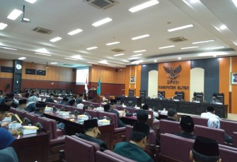Paripurna DPRD Kabupaten Blitar 
