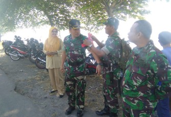 Serah Terima Pawas TMMD Reguler ke 105 Kodim Klaten
