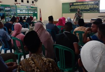 Kegiatan non fisik berupa penyuluhan