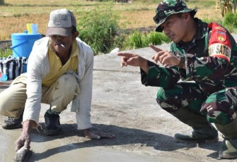 Infrastruktur salah satu sasaran pokok program TMMD