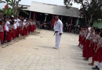Koptu Wili atlet Yong Moodo dan Judo berikan beladiri untuk generasi muda
