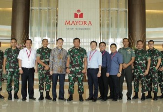 Pangdam Jayakarta Kunjungi PT Mayora