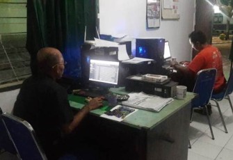 Tim Jurnalistik TNI Giat TMMD Tegal