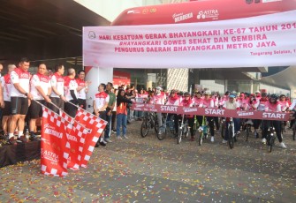 Gowes Merdeka PT Astra International