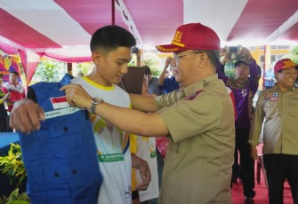 Gubernur Rohidin Kukuhkan Sahabat Tagana Bengkulu Selatan