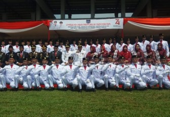 Upacara HUT RI Ke 74 Pemerintah Kabupaten Bengkulu Utara 