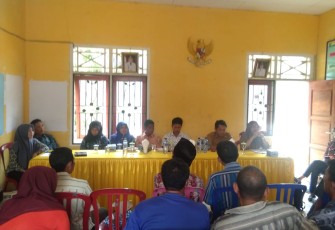 Musyawarah Desa Rencana Kerja Pemerintah Desa Talang Renah Tahun 2020