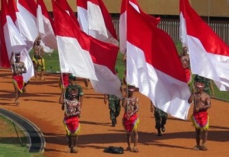 Merah Putih Tetap Berkibar di Papua