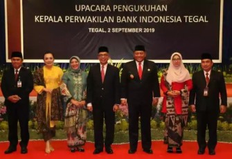 Upacara Pengukuhan Kepala Perwakilan Bank Indonesia Tegal