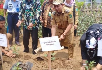 Wakil Wali Kota Bengkulu Dedy Wahyudi Kunjungi Kampung Tematik 