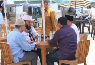 Wali Kota Bengkulu Helmi Hasan Jamu Bupati Sumedang  Dony Ahmad 