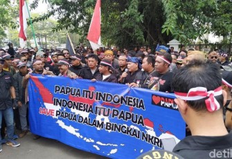Di Bandung Gabungan Ormas Serukan Papua Bagian Indonesia