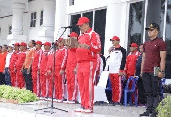 Sekda Asahan Jadi Pembina Upacara Pada Peringatan Haornas Ke 36