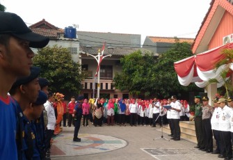 Apel Kesiapan Sosialisasi Cegah Kebakaran di kelurahan Matraman