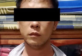CN pemilik sabu saat diamankan
