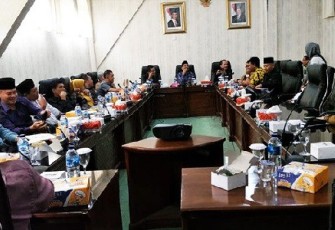 Rapat Internal DPRD Lebong 