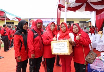 Ini Laporan Kadis P2KB P3A Asahan Pada Perayaan Harganas Ke XXVI