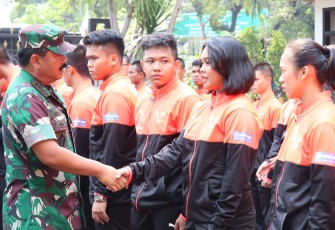 Panglima TNI Lepas Tim Karate Indonesia dan Kontingen TNI
