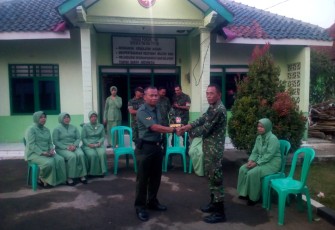 Danramil 05/Reban Lepas Anggota Pindah Satuan