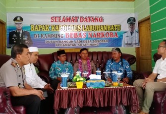 Kapolres Labuhanbatu : Peran Aktif Masyarakat Diperlukan Untuk Memberantas Narkoba 