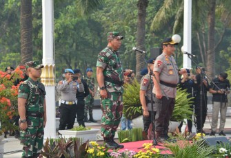 Apel Konsolidasi Operasi Kepolisian Terpusat Mantap Brata 2018-2019