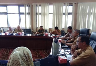  Assiten II Sekretariat Daerah Bengkulu Selatan Novman Ahmad Ali Pimpin Rakor 
