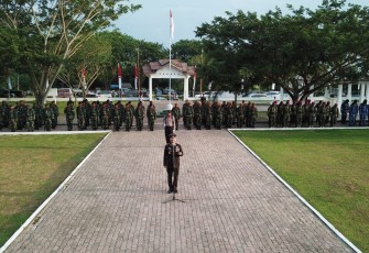 Kapolres Lhokseumawe Pimpin Peringatan Hari Pahlawan di TMP Blang Panyang