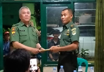 Pengukuhan Mitra Babinsa oleh Danramil 02/Matraman