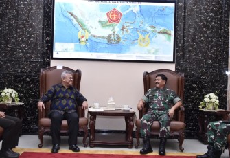 Panglima TNI Terima Audiensi Ketua KPU