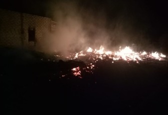 Satu unit rumah ludes dilalap si jago merah