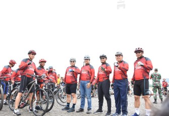 Pangdam Jaya Olahraga Bersama TNI-Polri dan Forkopimda DKI Jakarta