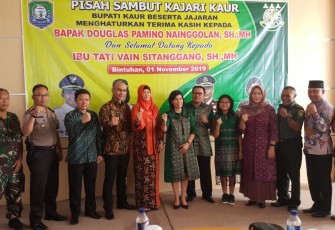 Pisah Sambut Kepala Kepala Kejaksaan Negeri Kabupaten Kaur 