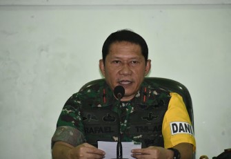 Danrem 074 Warastratama Brigjen TNI Rafael Granada Baay Buka Latihan Gulbencal di Kodim Klaten 