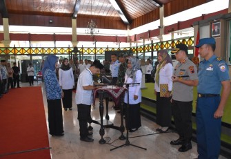 420 Calon Kepala Desa Laksanakan Deklarasi Damai