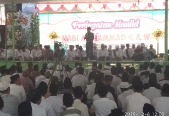 Peringatan Maulid Nabi Muhammad SAW Bersama Habib Ulama Umaro dan TNI-Polri