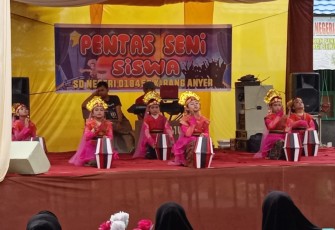 SD 018452 Karang Anyer Kisaran Timur Gelar Pentas Seni Siswa Tahun 2019