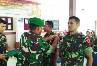 Apel Danramil dan Babinsa Kodim 0736/Batang Resmi Ditutup