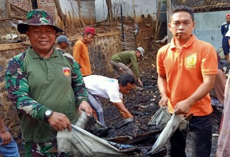 Forkopimcam Tersono Ajak Warga Bantu Korban Kebakaran di Desa Kranggan
