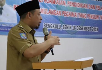 Wakil Wali Kota Bengkulu Dedy Wahyudi  