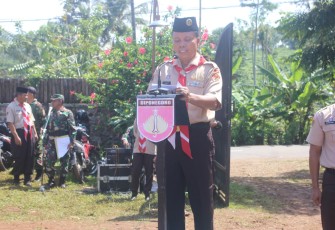 Kasdim Batang Mayor Inf Raji jadi Irup Upacara Pembukaan Perkemahan Saka Wira Kartika
