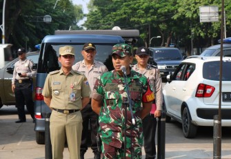 Kecamatan Sawah Besar Laksanakan Apel Tiga Pilar Pam Nataru