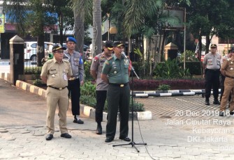 3 Pilar Kebayoran Lama Gelar Apel Oprasi Lilin Jelang Natal dan Tahun Baru