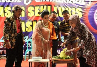 Rest Area Banjartma Brebes Jadi Ajang Perupa Se Nusantara Pamerkan Karya Seni