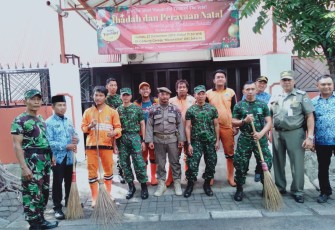 Kepedulian Koramil 08/Johar Baru Terhadap Warga Binaan Yang Merayakan Natal